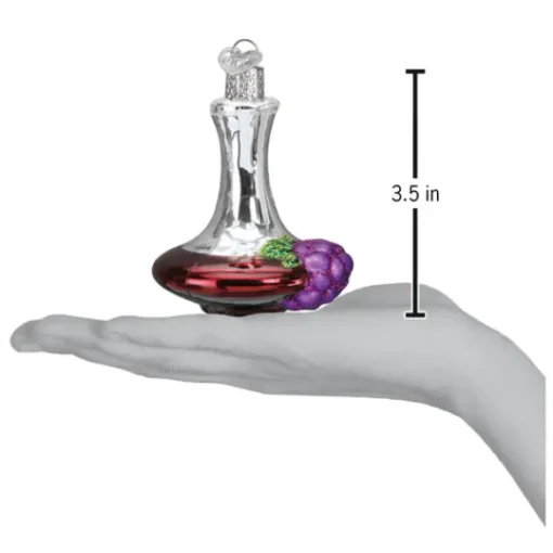 Best Old World Christmas Wine Decanter Ornament -