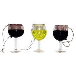 Sale Kurt Adler Wine Glass Ornament