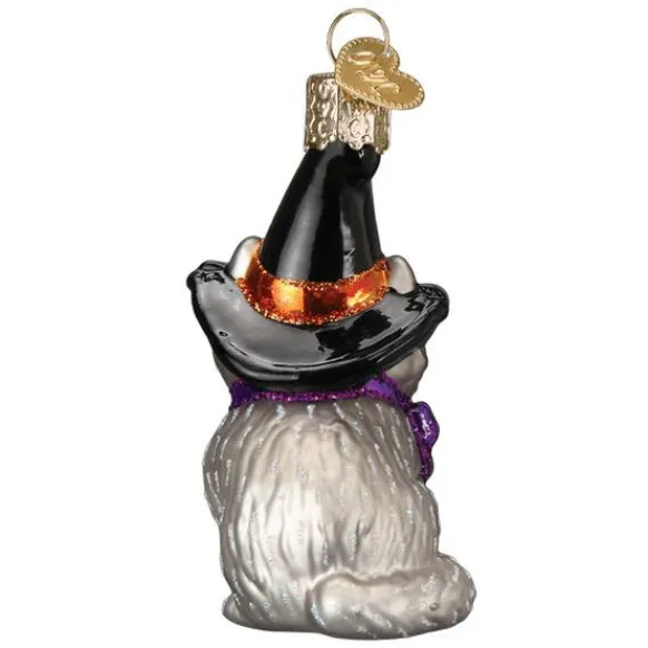 New Witch Kitten Ornament - Halloween