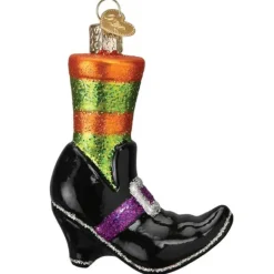 Outlet Witches Shoe Ornament - Halloween