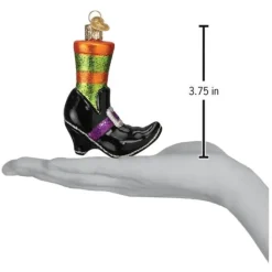 Outlet Witches Shoe Ornament - Halloween