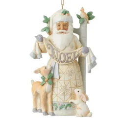 Store Woodland Santa Noel Ornament - Jim Shore