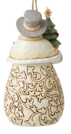 Flash Sale Woodland Snowman With Tree Ornament - Jim Shore