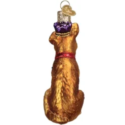 Outlet Old World Christmas World's Best Dog Ornament -