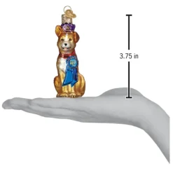 Outlet Old World Christmas World's Best Dog Ornament -