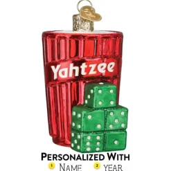 Cheap Yahtzee Ornament - Fun & Games