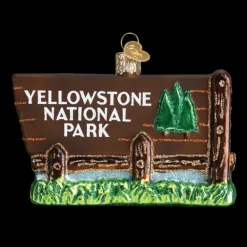 Fashion Old World Christmas Yellowstone National Park Ornament -