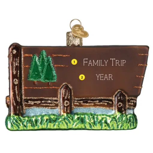 Fashion Old World Christmas Yellowstone National Park Ornament -